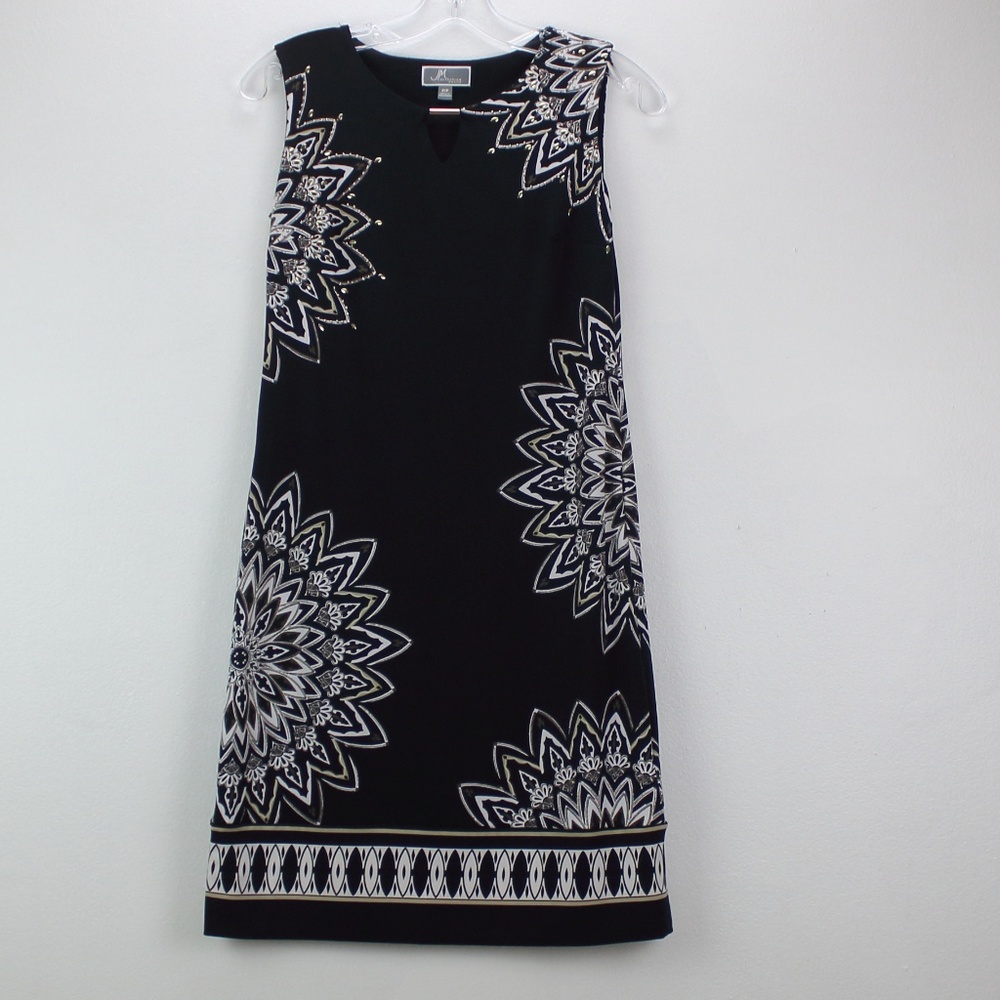 Petite Printed Sheath Dress,